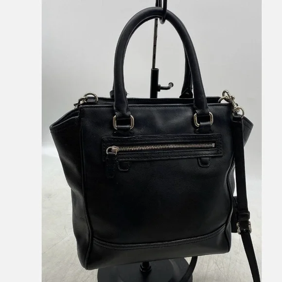 COACH Legacy Mini Black Tanner Handbag - Picture 2 of 10